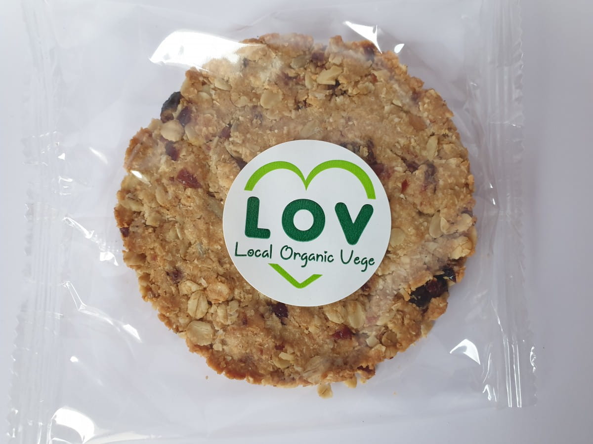 Vegan biscuit with fruits 65g EKO LOCAL ORGANIC VEGETABLES