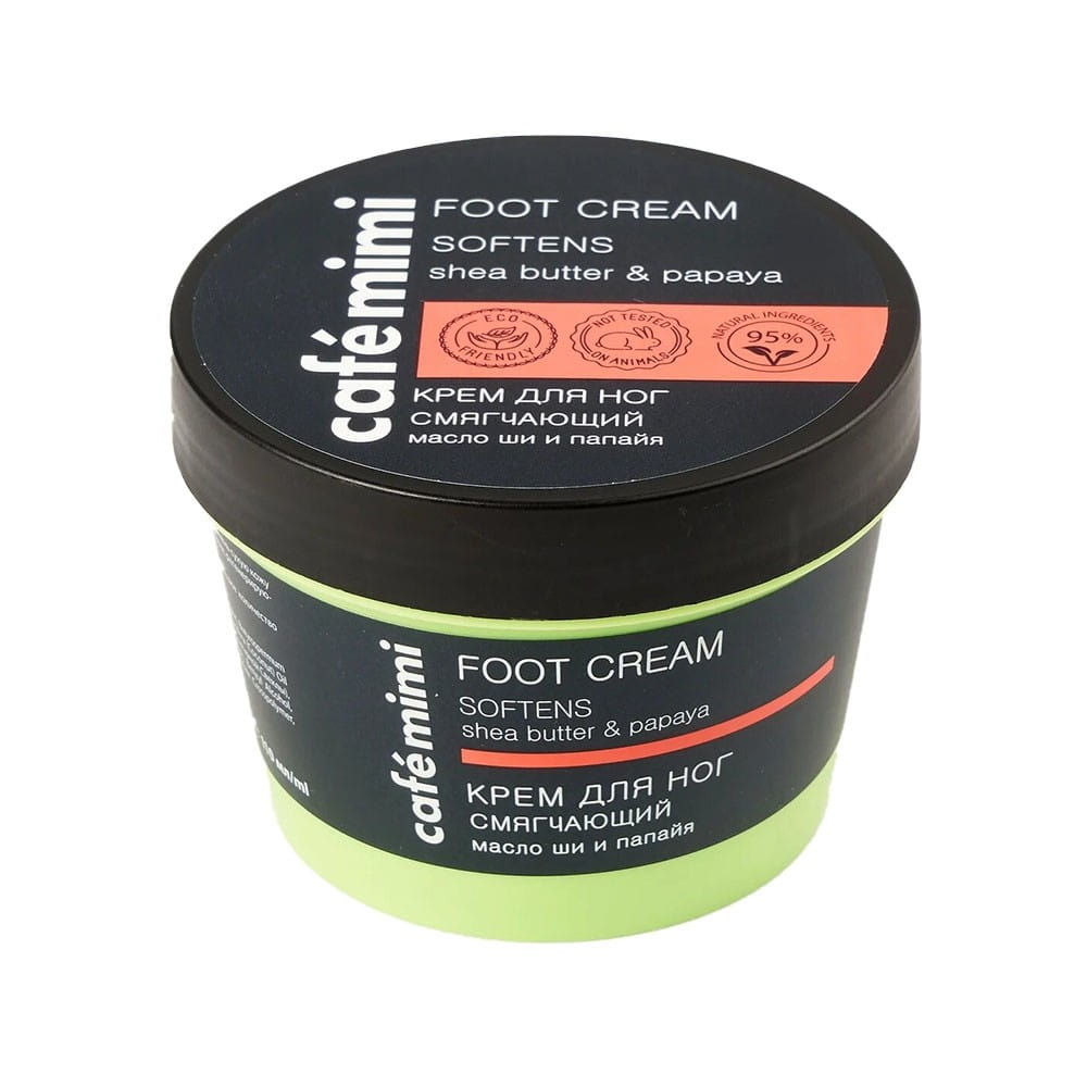 Crème pieds adoucissante 110 ml CAFEMIMI