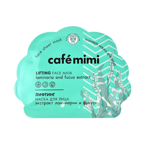 Masque facial liftant en feuille 22 g CAFEMIMI