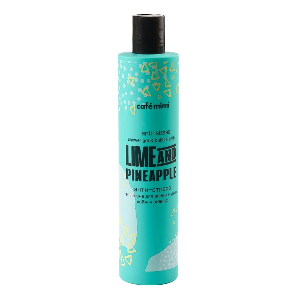 Mousse de Douche Citron Vert &amp; Ananas 330 ml CAFEMIMI