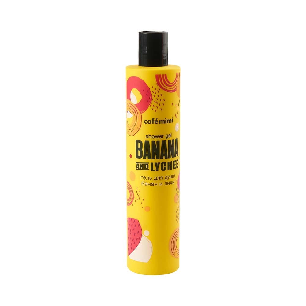 Shower gel banana &amp; lychee 300 ml CAFEMIMI