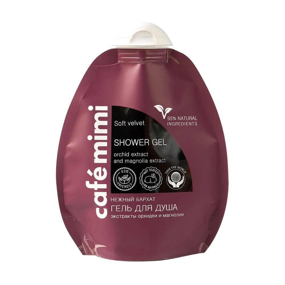 Gel Douche Peau Velours 250ml CAFEMIMI