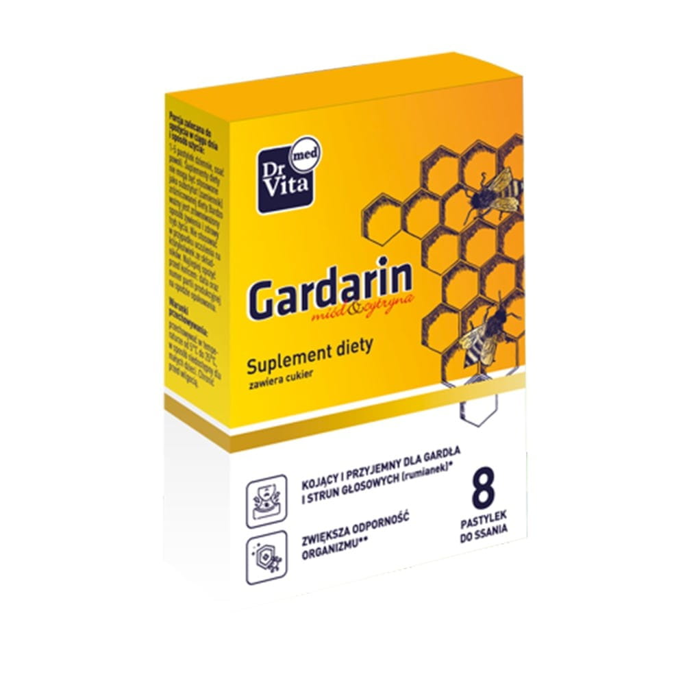 Vitamine C Miel et Citron 8 pastilles