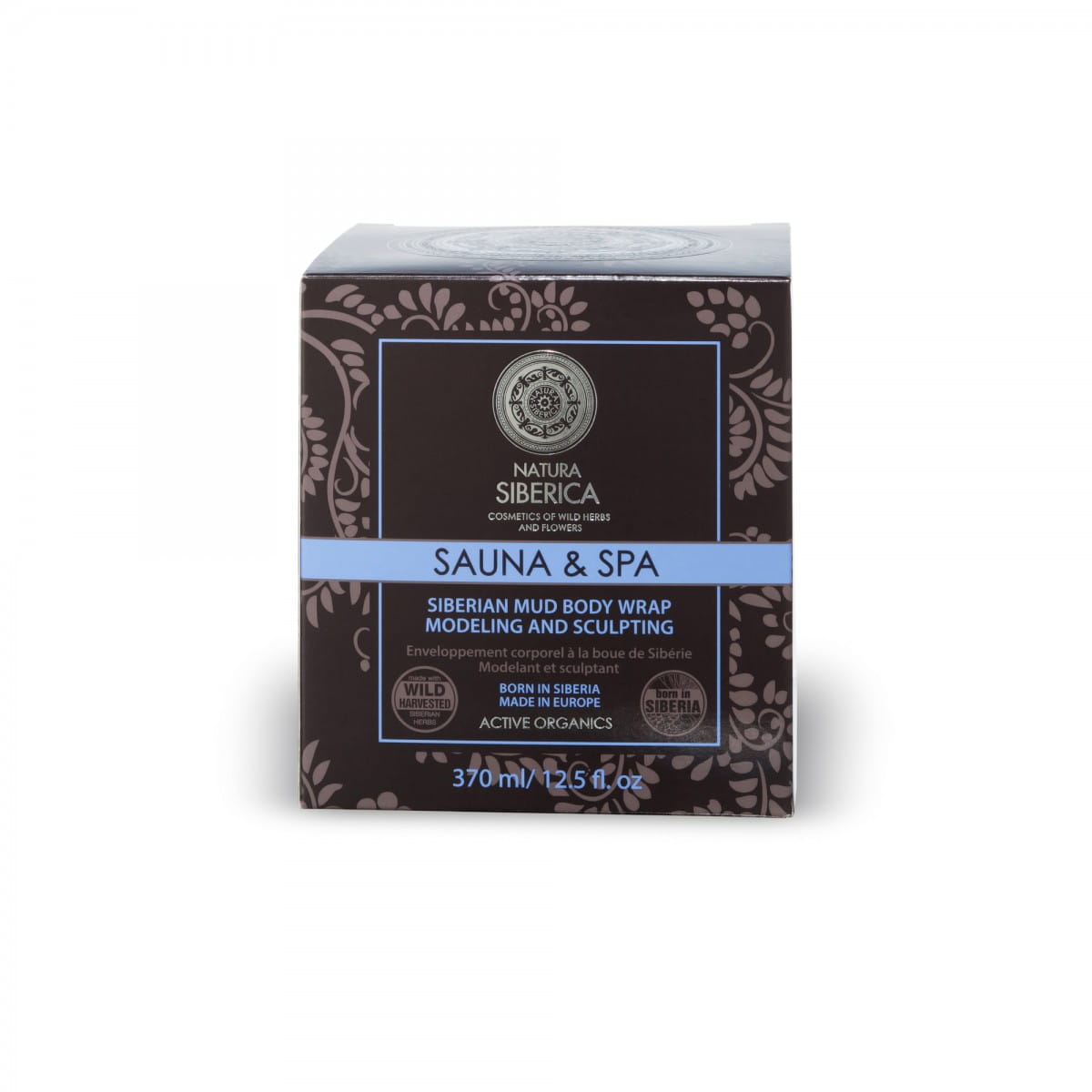 370 ml anti-cellulite body wrap with Siberian mud