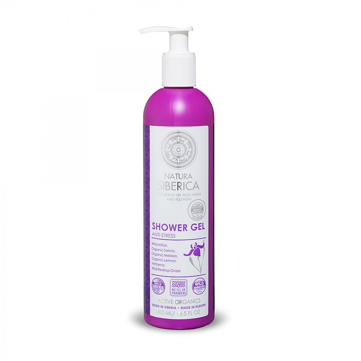 Anti-stress shower gel to strengthen the skin 400 ml