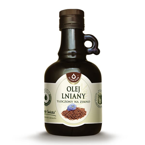 Kaltgepresstes Leinöl, Öle der Welt 250ml OLEOFARM