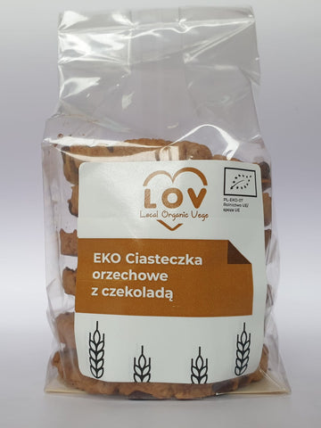 Erdnussplätzchen mit Schokolade 240g EKO LOKALES BIO-VEGE