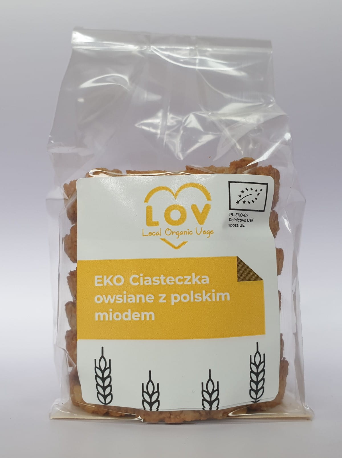 Haferkuchen mit polnischem Honig 240g EKO LOCAL BIO GEMÜSE