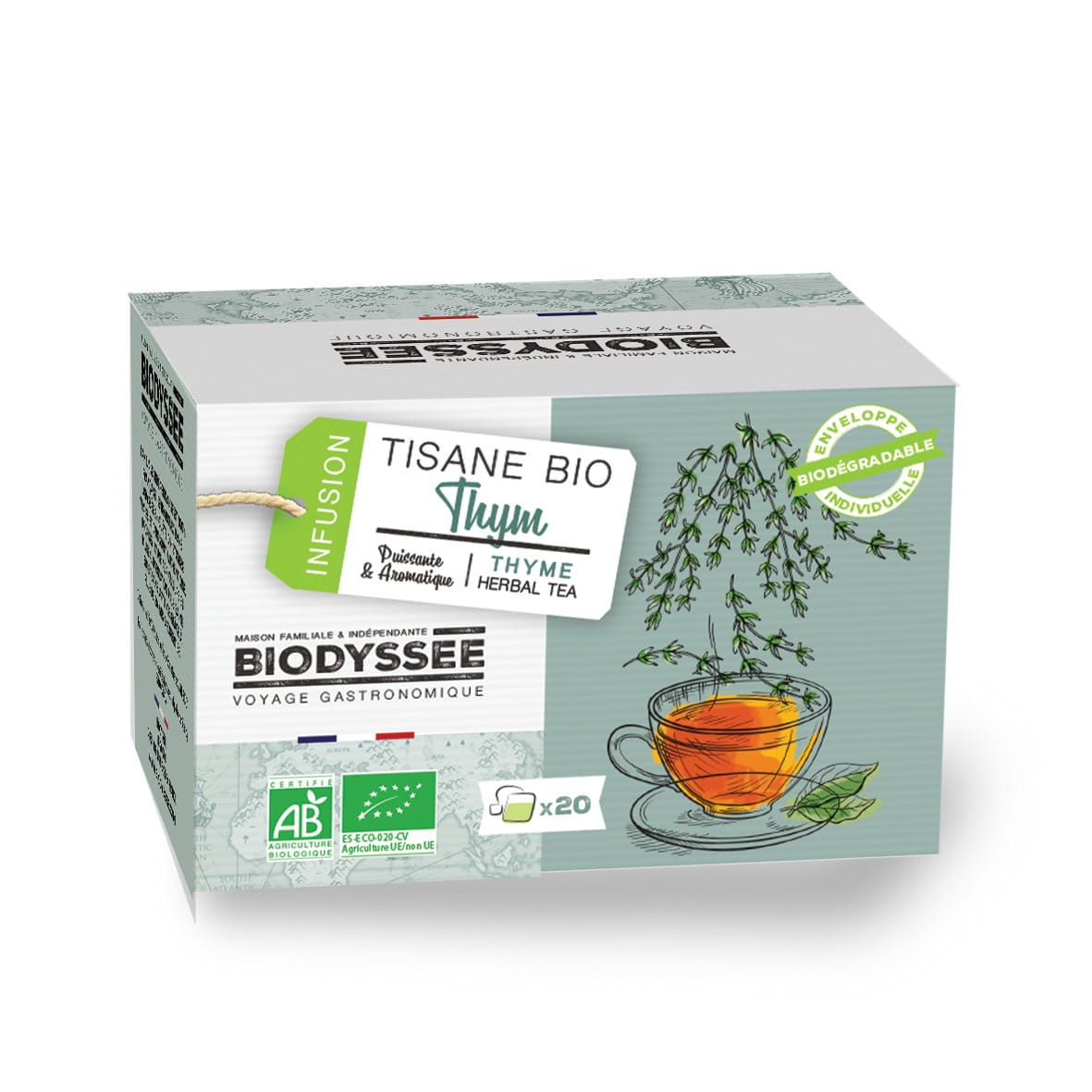 Tisane au thym 20x1.5g EKO BIODYSSEE