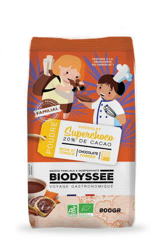 Chocolat en poudre 800g EKO BIODYSSEE