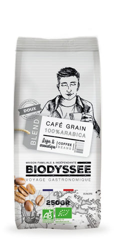 Café 100% Arabica doux grain 250g ECO BIODYSSEE