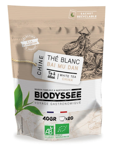 Weißer Tee Bai Mu Dan 40g ECO BIODYSSEE