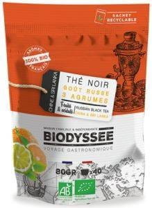 Thé noir aux agrumes 80g EKO BIODYSSEE