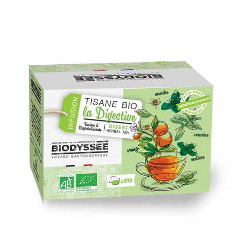 Tisane pour la digestion 20x1,5 g EKO BIODYSSEE