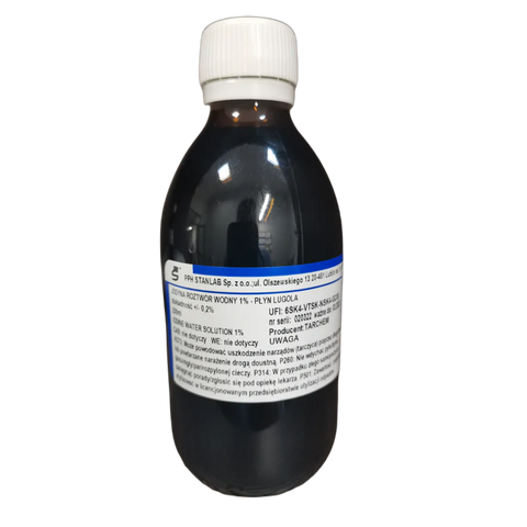 Lugol's solution 1% iodine water solution 250ml STANLAB