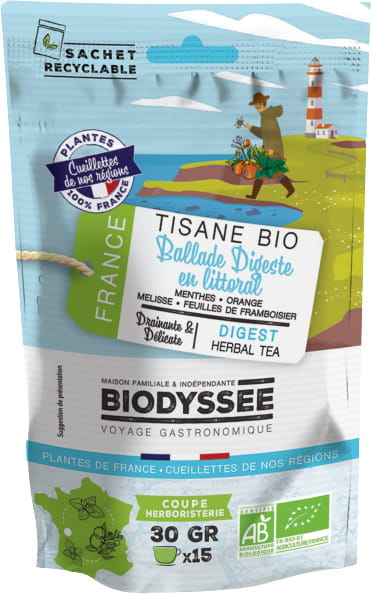 Tisane digestion 30g EKO BIODYSSEE