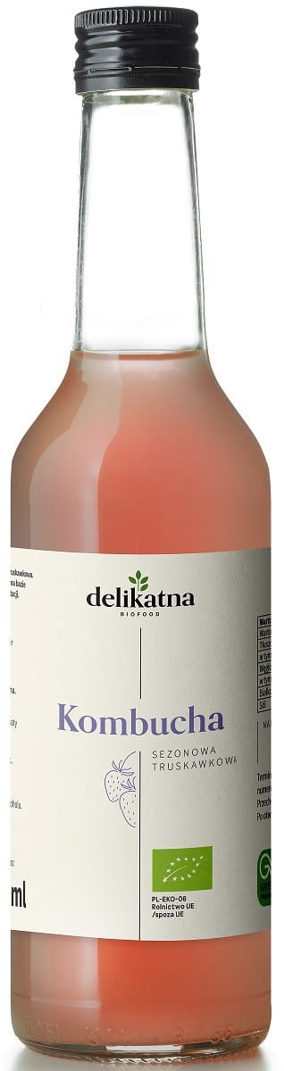 Fraise Kombucha BIO 330 ml - TENDRE