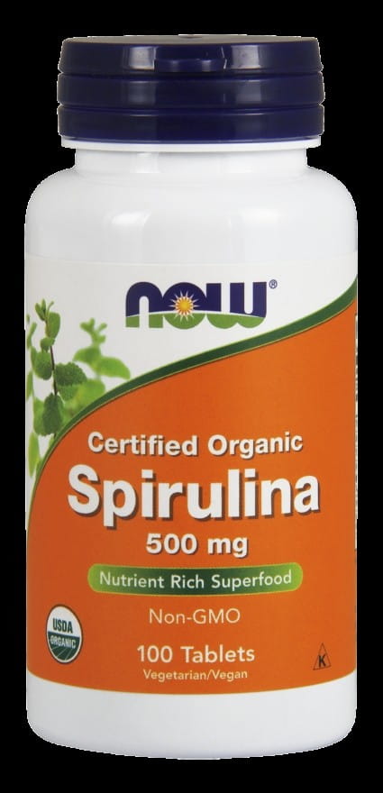 Spirulina aus kontrolliert biologischem Anbau 500 mg 100 Tabl. JETZT LEBENSMITTEL