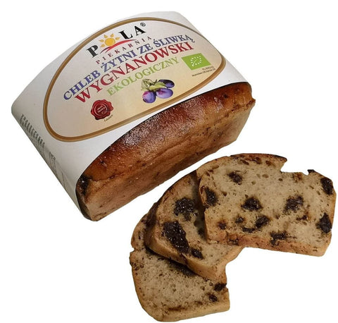 Wygnanowski Roggenbrot mit Pflaume BIO 350 g - POLA