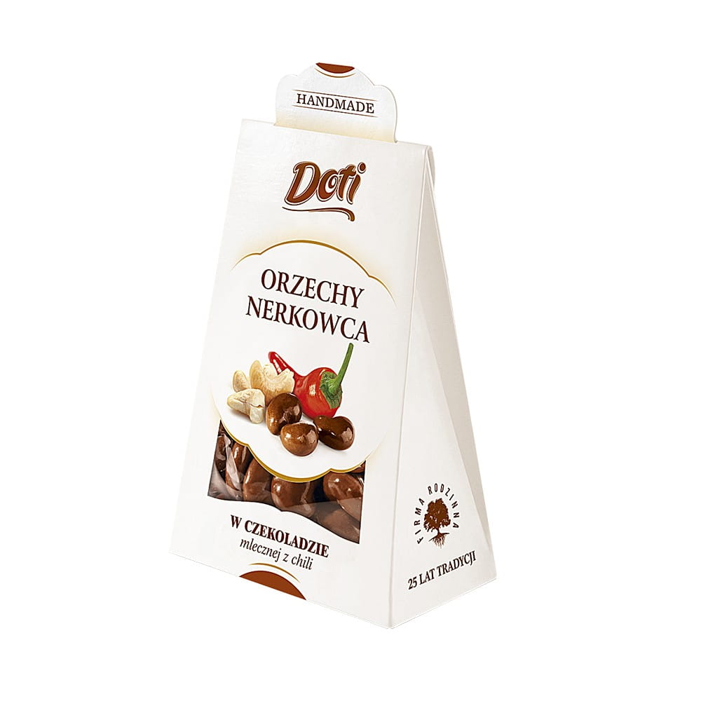 Noix de Cajou au Chocolat au Lait avec Piment 100 g - DOTI