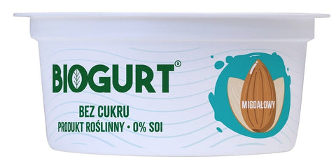 BIOGURT - vegan fermented almond yoghurt alternative BIO 150 g