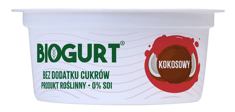 BIOGURT - alternative végétalienne au yaourt fermenté à la noix de coco BIO 150 g