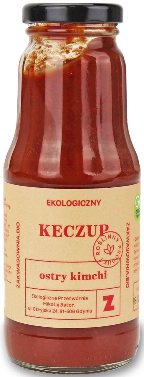 Ketchup épicé au Kimchi BIO 330 g - ORANGE