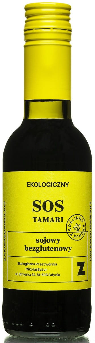 Sauce soja Tamari sans gluten BIO 250 ml - COMMANDER