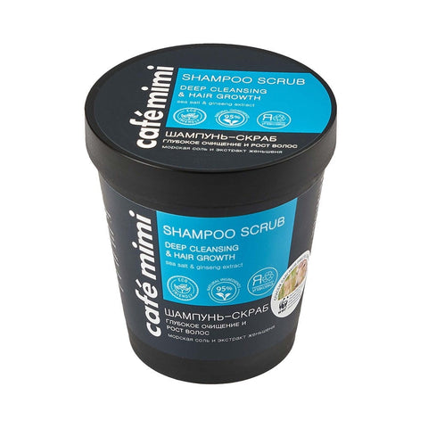 Shampoing - peeling purifiant et stimulant des cheveux 330 g CAFEMIMI