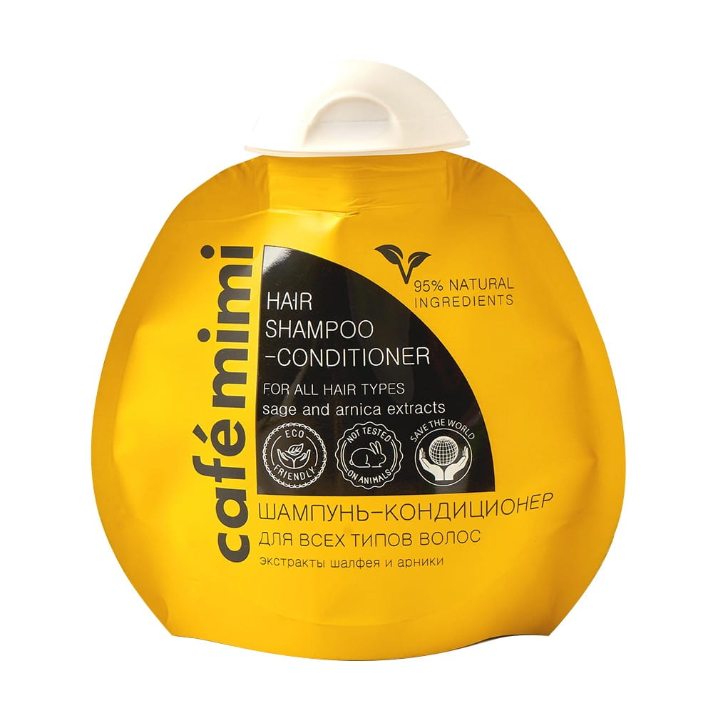 Shampooing revitalisant 2en1 100 ml CAFEMIMI