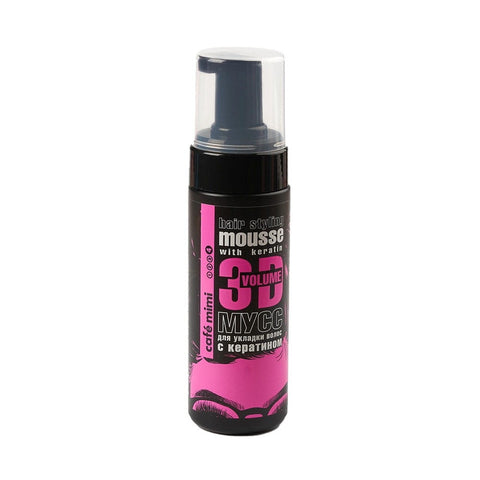 Mousse capillaire kératine volume 3D 150 ml CAFEMIMI