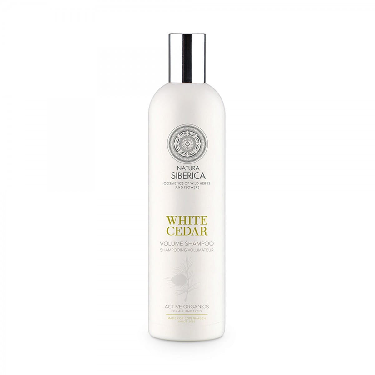 400ml volumizing white cedar hair shampoo