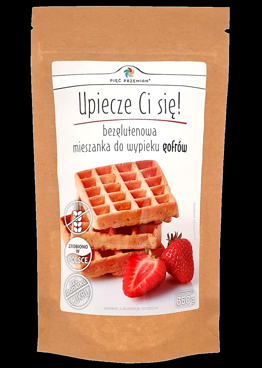 Glutenfreie Waffel-Backmischung 350g FÜNF ÄNDERUNGEN