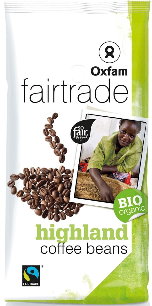 Café Hochland Arabica en grains Commerce Équitable BIO 250 g - OXFAM