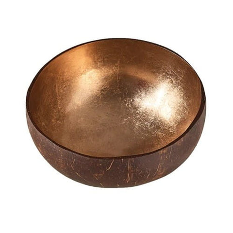 Decorative bowl made of coconut shell dark beige - CHIC - MIC