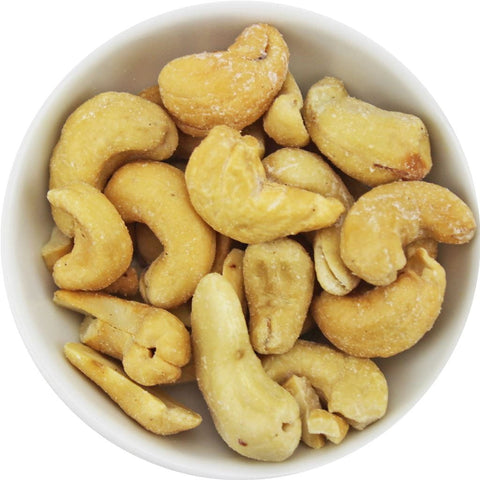 ROASTED CASH NUTS AND SALTED ORGANIC (RAW MATERIAL) (22.68 kg)