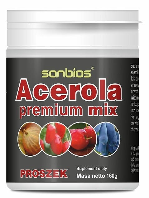 Acérola Premium Mix Poudre 160g SANBIOS