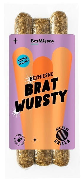 Meatless Bratwurst 210 g MEATLESS MEAT