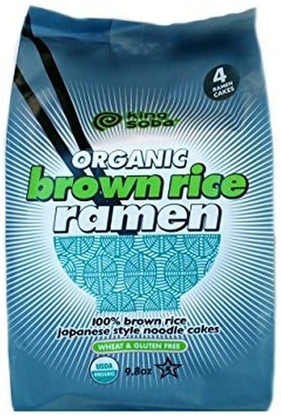 Ramen-Nudeln aus braunem Reis nach japanischer Art glutenfrei BIO 280 g - KING SOBA