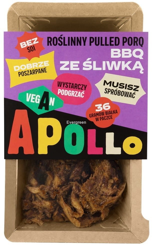 Poulet aux légumes effiloché Porq BBQ aux prunes 180 g QURCZAK