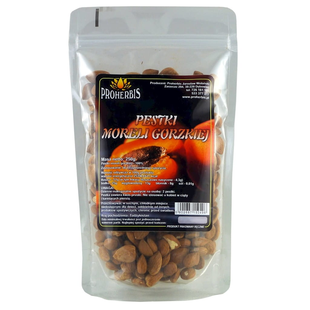 Bitter apricot kernels 250g PROHERBIS