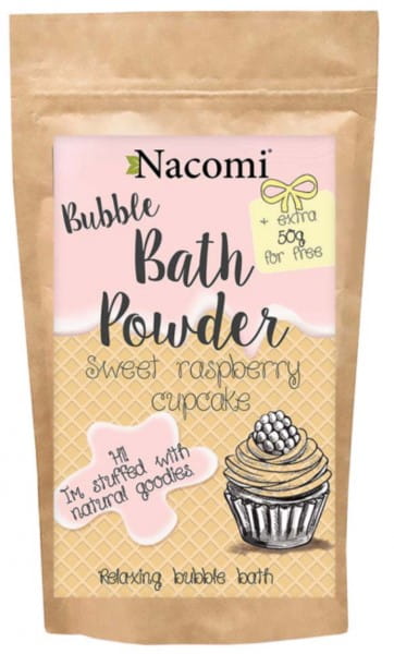 Bath Powder Raspberry Cupcake 150g NACOMI