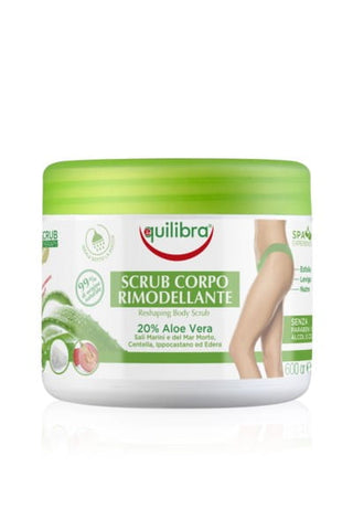 Modeling body peeling with salt 600g EQUILIBRA