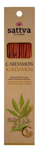 Natural incense cardamom incense 30g SATTVA