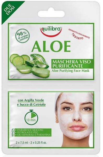 Aloe Gesichtsmaske 2x75ml EQUILIBRA