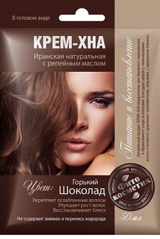 Creamy henna chocolate 50ml FITOKOSMETIK