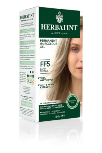 Gel coloration ff5 blond sable 150 ml HERBATINT