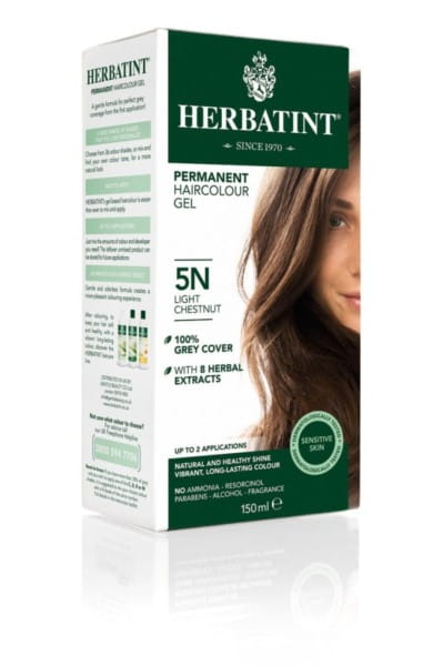 Gel colorant 5n châtain clair AN 150 ml HERBATINT