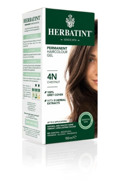 Gel couleur 4n châtain AN 150 ml HERBATINT