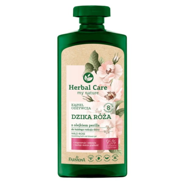 Rosehip Bubble Bath 500 ml HERBAL CARE